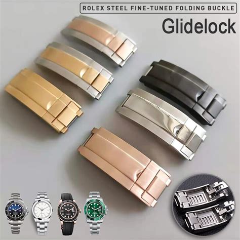 rolex band clasp|Rolex glidelock clasp for sale.